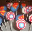Super Heroes Cakepops