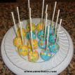 Yellow and Blue Cakepops