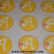 Letter A Cookies
