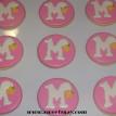 Letter M Cookies
