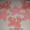 Starfish and Coral Cookies.